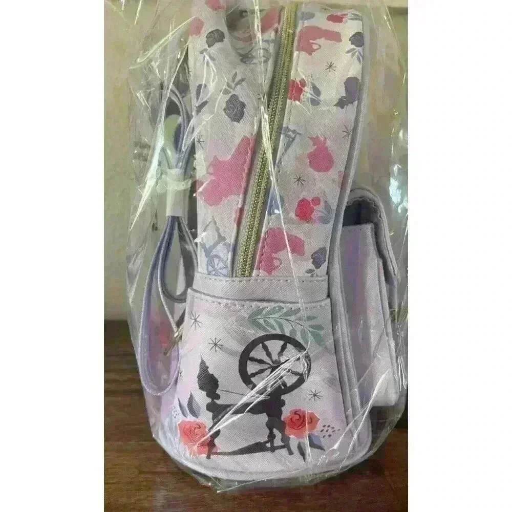 NWT WondaPOP Vegan Leather Disney Mini Backpack Classic Sleeping Beauty Aurora